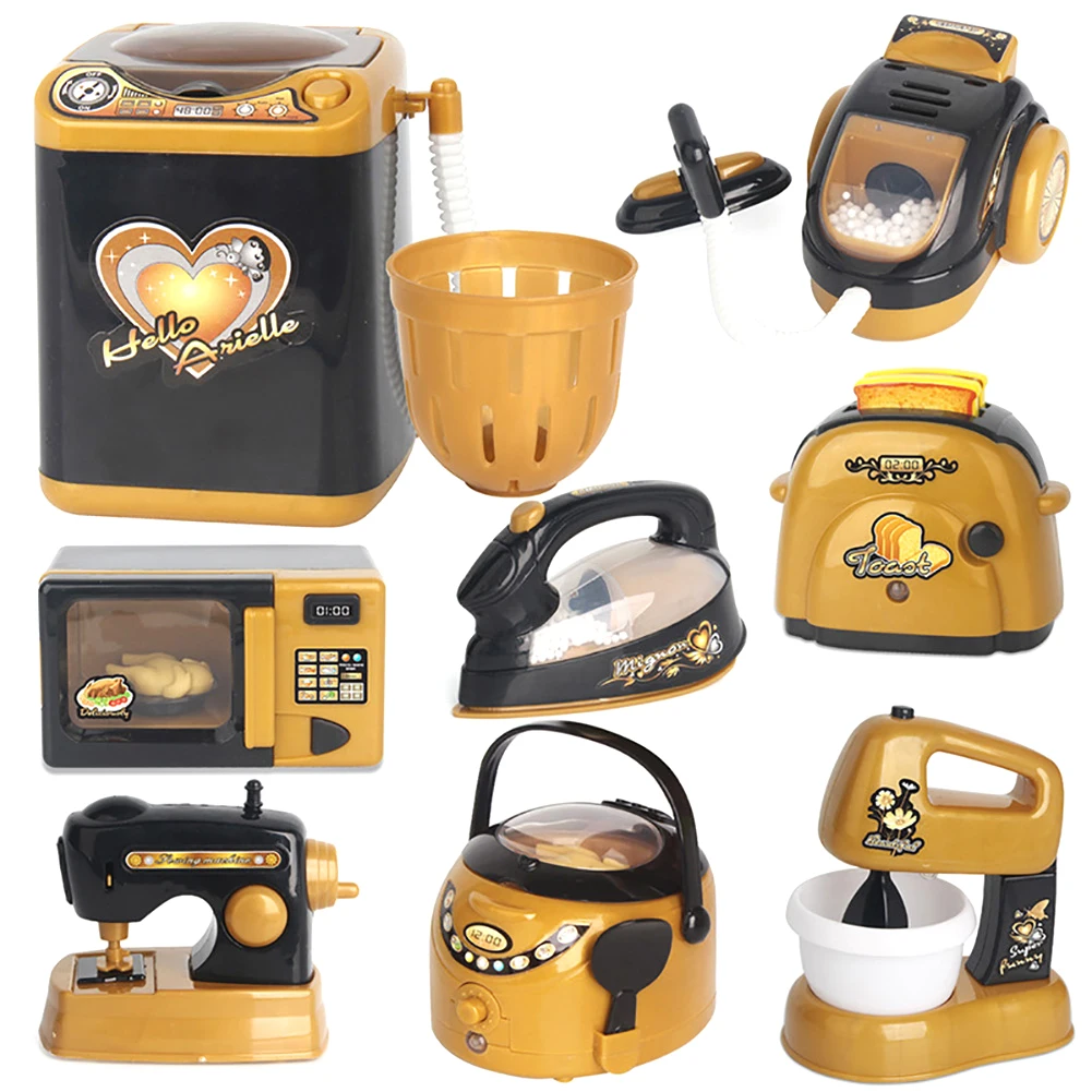 Rice Cooker Electric Iron Simulation Kitchen Home Appliance Model Kids Pretend Play Toy Children Baby Girl | Игрушки и хобби