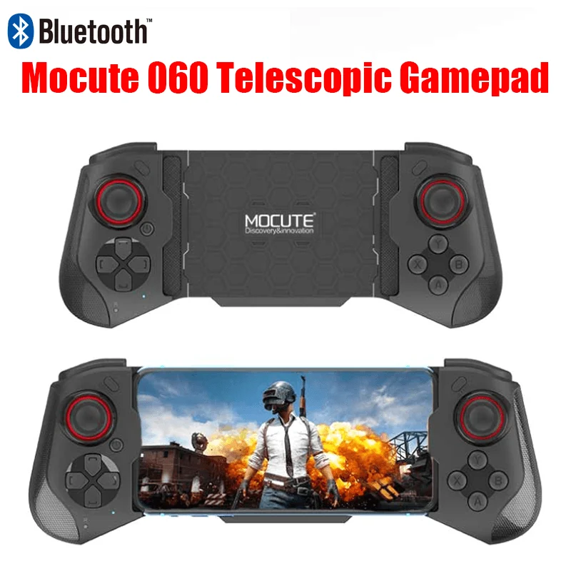 Mocute 060 Bluetooth-совместимый 5.0 беспроводной телескопический игровой контроллер