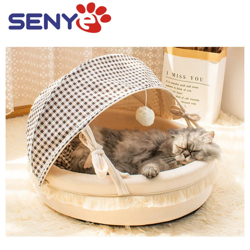 

New Product Cat Litter High-Value Four-Season Universal Cat Bed Semi-Enclosed Cat Litter Pet Supplies Pet Accessories Backpack