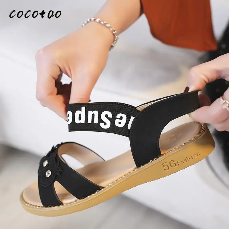 Весна-лето 2020 новые модные удобные Студенческие сандалии в римском стиле с