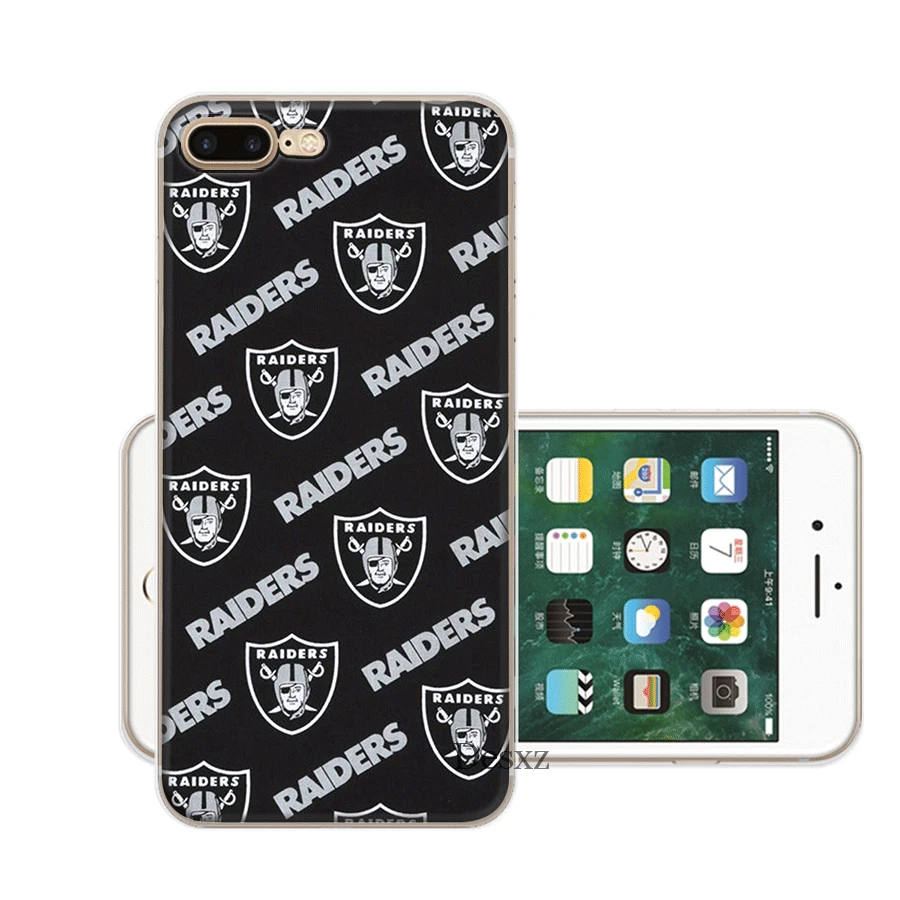 Мобильный чехол для телефона Iphone 5 5s se 6 S 7 8 Plus XR X XS максимальный жесткий Oakland Raiders |