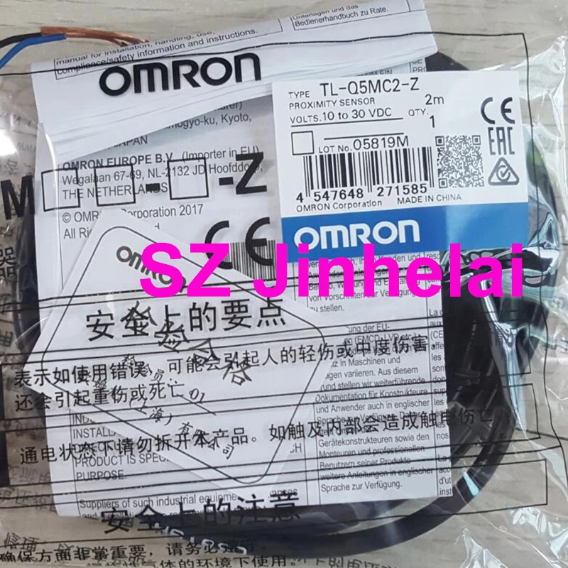 OMRON TL-Q5MC2-Z аутентичный Бесконтактный переключатель, датчик приближения 10-30VDC 2 м