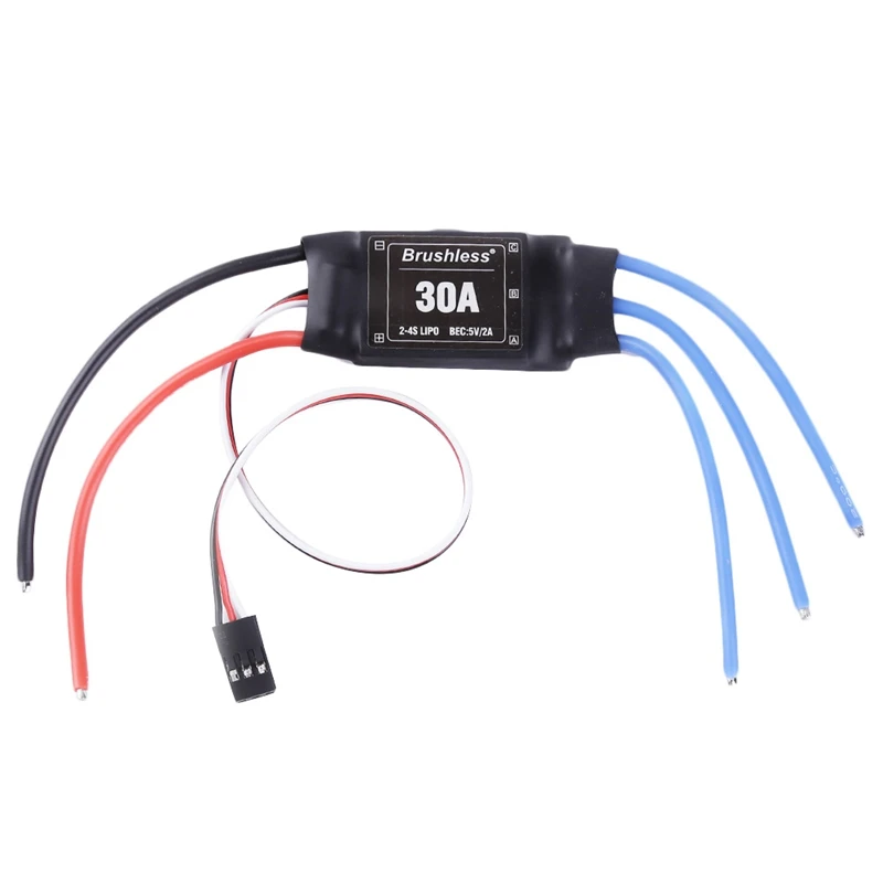 Hot 3C-2-4S Lipo 30A Brushless Esc High Refresh Rate For Multi-Axle Aircraft Copters |