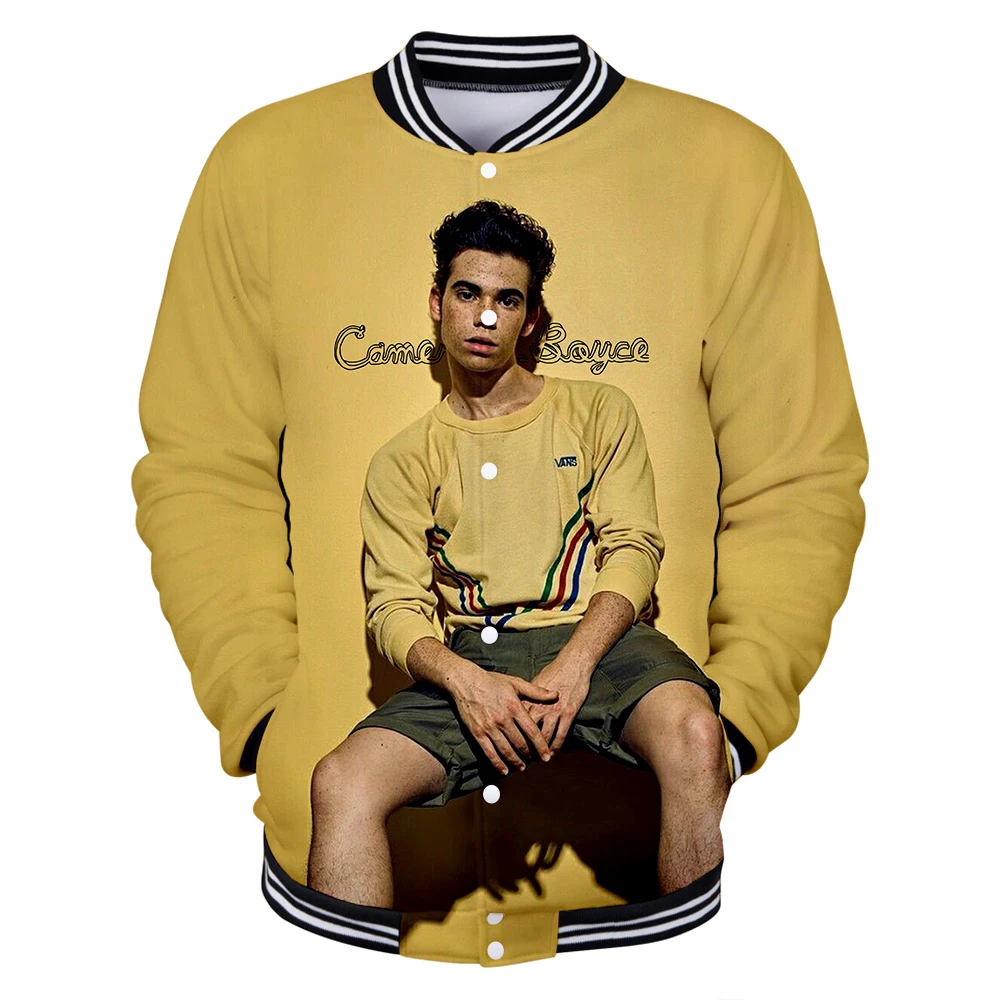 

Cameron Boyce 3D Printed Baseball Jackets Fashion Women/Men Hot Sale 2021 Long Sleeve Jacket Casual Streetwear Clothes
