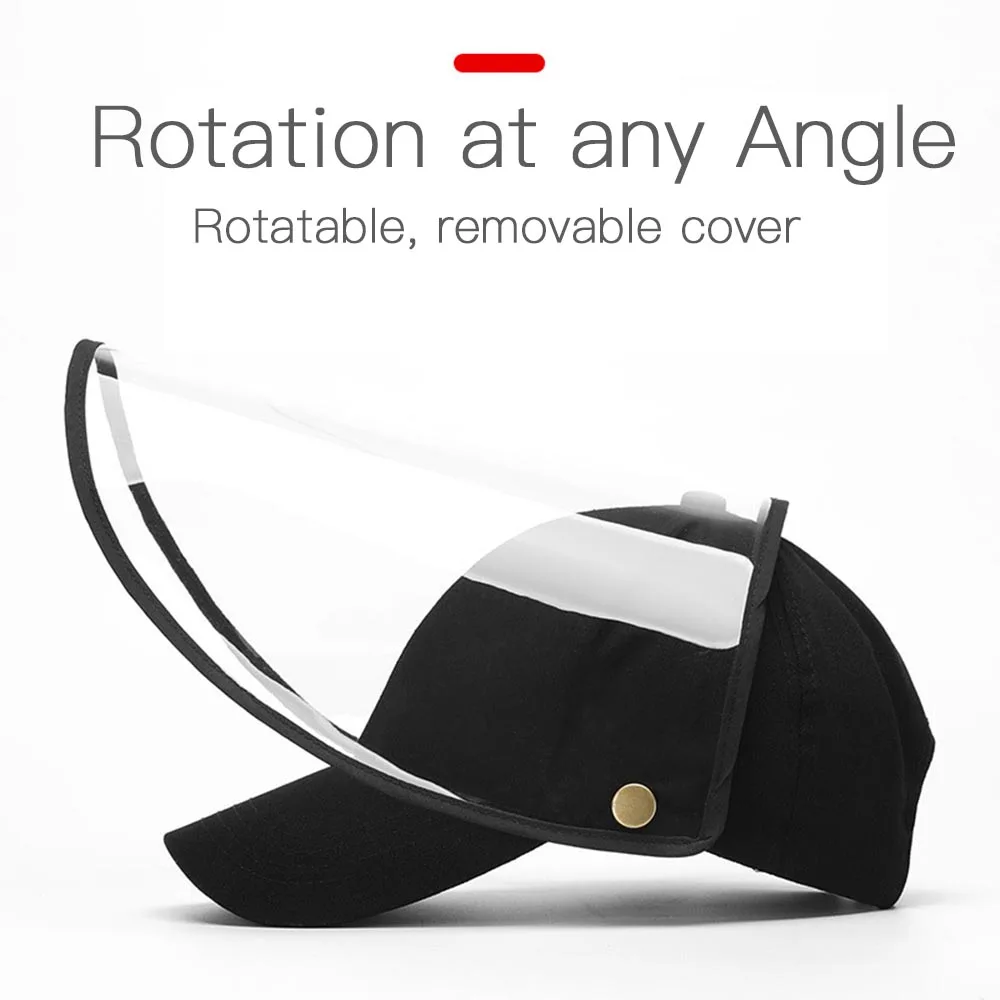 Антивирусная Антибактериальная маска с защитой от пятен защитная шляпа для