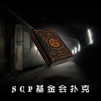 scp poker cards dark series poker collection gift great for magiccard games and party