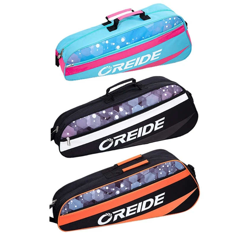 

Сумка для бадминтона OREIDE, спортивная сумка на одно плечо, для ракетки, может вместить 3 ракетки