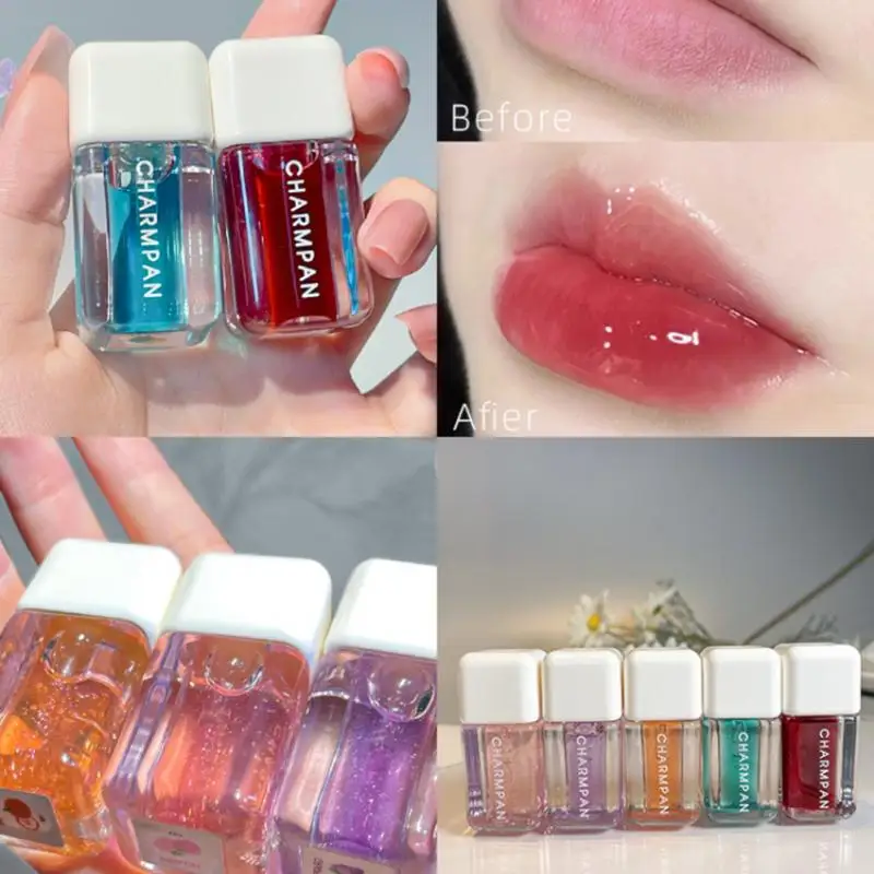 

Natural High Gloss Lipstick Lipgloss Lasting Moisturizing Nourishing Lipgloss Reduce Lips Lines Jelly Toot Lips Care Maquiagem