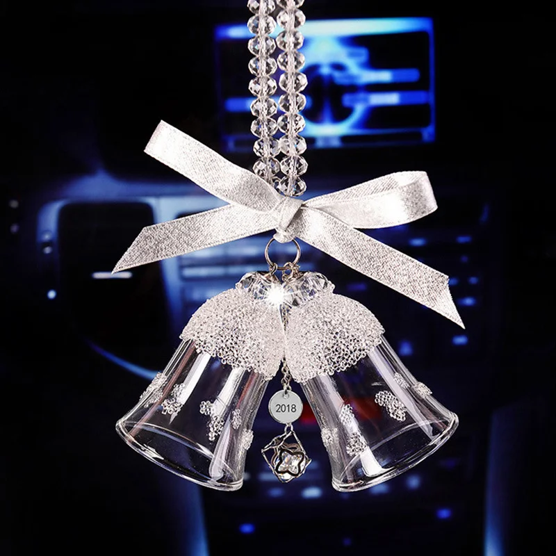 Рождественский колокольчик со стразами аксессуары для девочек шикарные