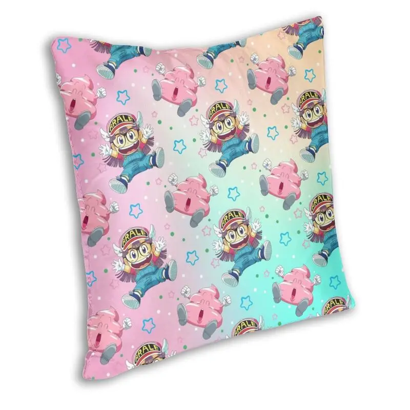 Наволочка для подушки Arale Norimaki And Poo 45x45 см домашний декор 3D печать с надписью Dr Slump