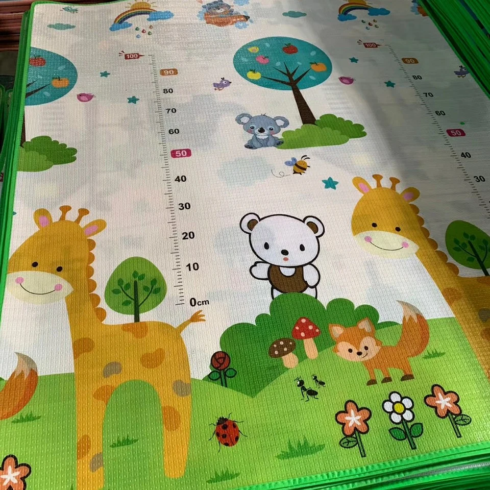 Мультяшный дизайн детский игровой коврик экологически чистый EPE 200*180*1 см/0 5 см
