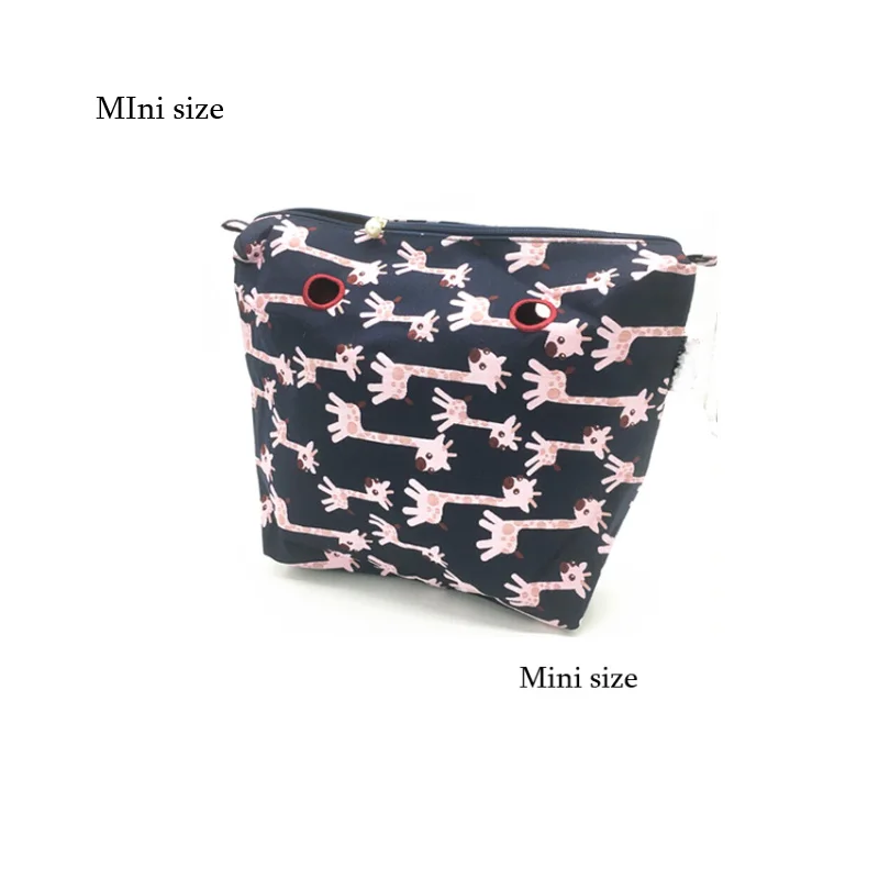 mini size Мини Размер obag внутренняя сумка Холст модный стиль - Цвет: mini size