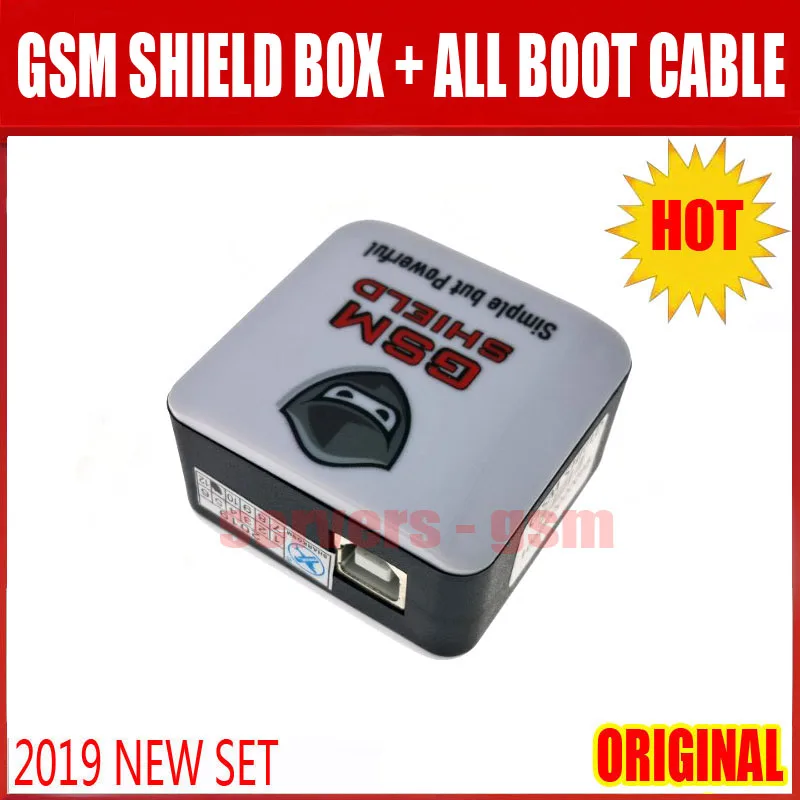 2020 новейший оригинальный GSM SHIELD BOX + (UMF) все в одном кабель загрузки для ремонта Imei