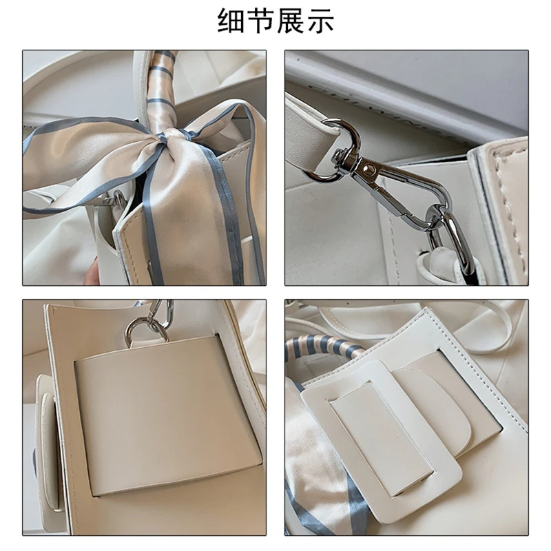 

Women Summer All-match 2021 New Trendy Fashion One-Shoulder Messenger Bag Female Designer Large-Capacity Handbag