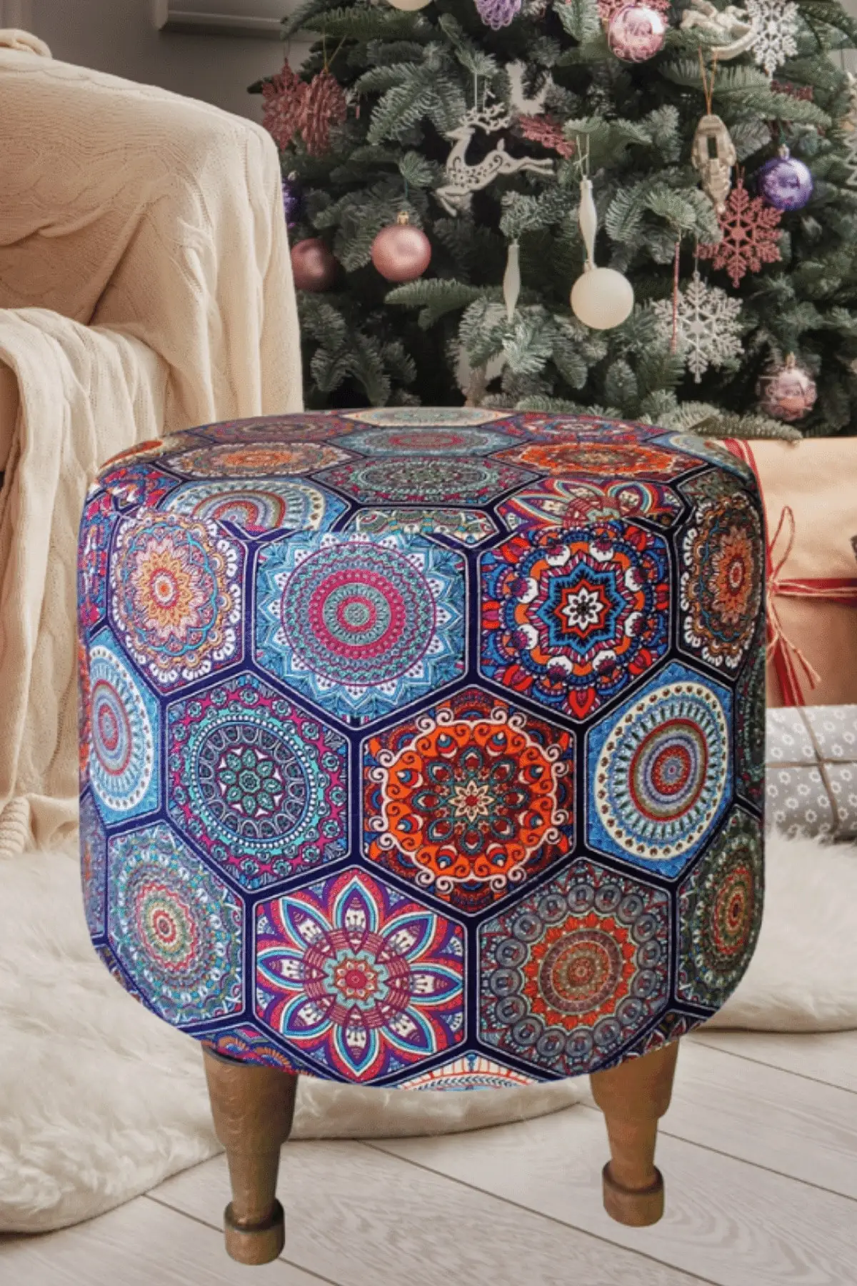 

Узорчатый деревянный стол, низкая стол, вспомогательный стол, большой размер