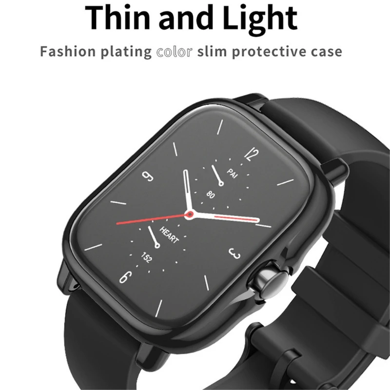 Пленка с полным покрытием Защитная крышка для смарт браслета Amazfit GTS 2 покрытие TPU