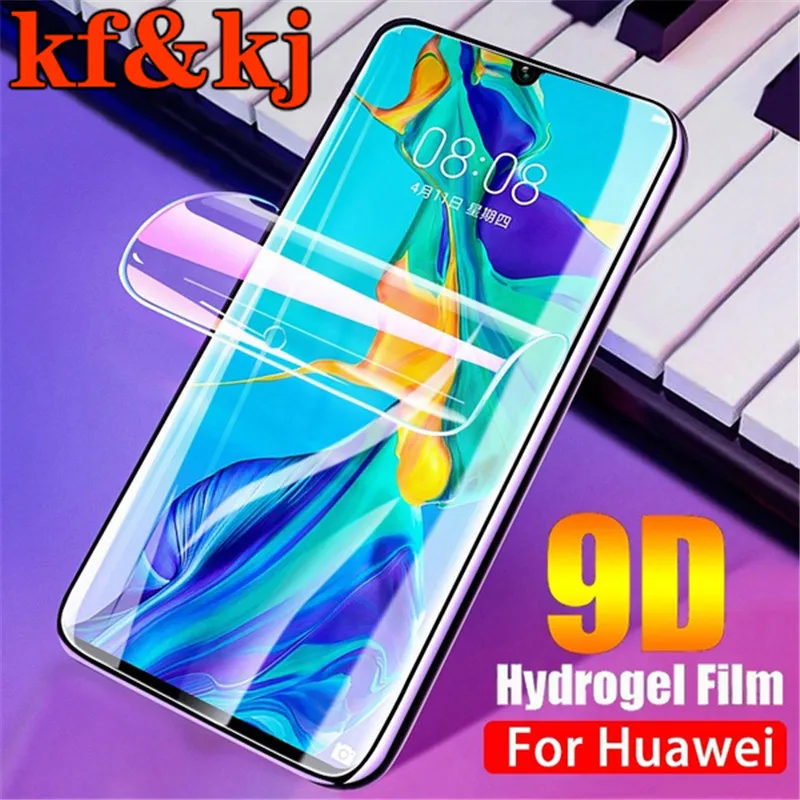 Мягкая Гидрогелевая защитная пленка 9D для Huawei honor 8 9 10 lite 6A 6X 6PLUS V8 V9 V10 9i Play 8X 8C 20 PRO