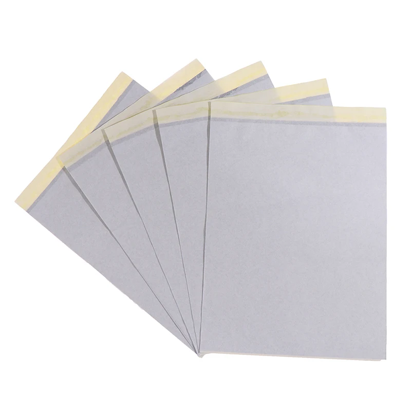 5Pcs/Set Tattoo Transfer Paper Stencil Carbon Thermal Copier Tracing Hectograph
