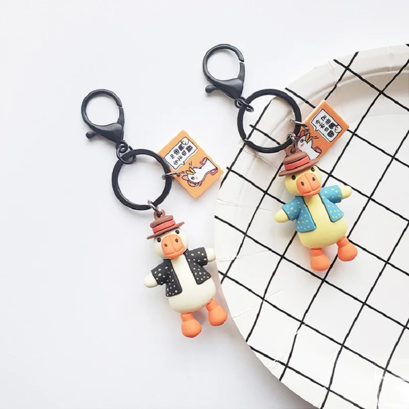 Новый стильный брелок с изображением героев мультфильмов как на утке милый