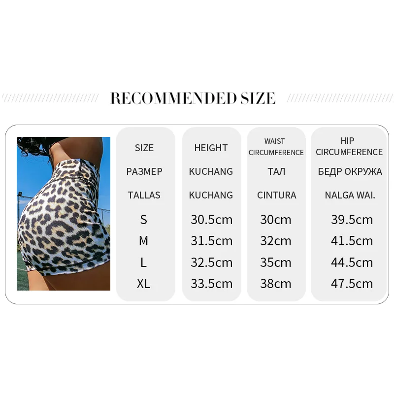 

Women Sexy Leopard Yoga Shorts Stretch High Waist Gym Running Pantalon Corto Deporte Short Booty Deportivo Mujer Ropa Workout