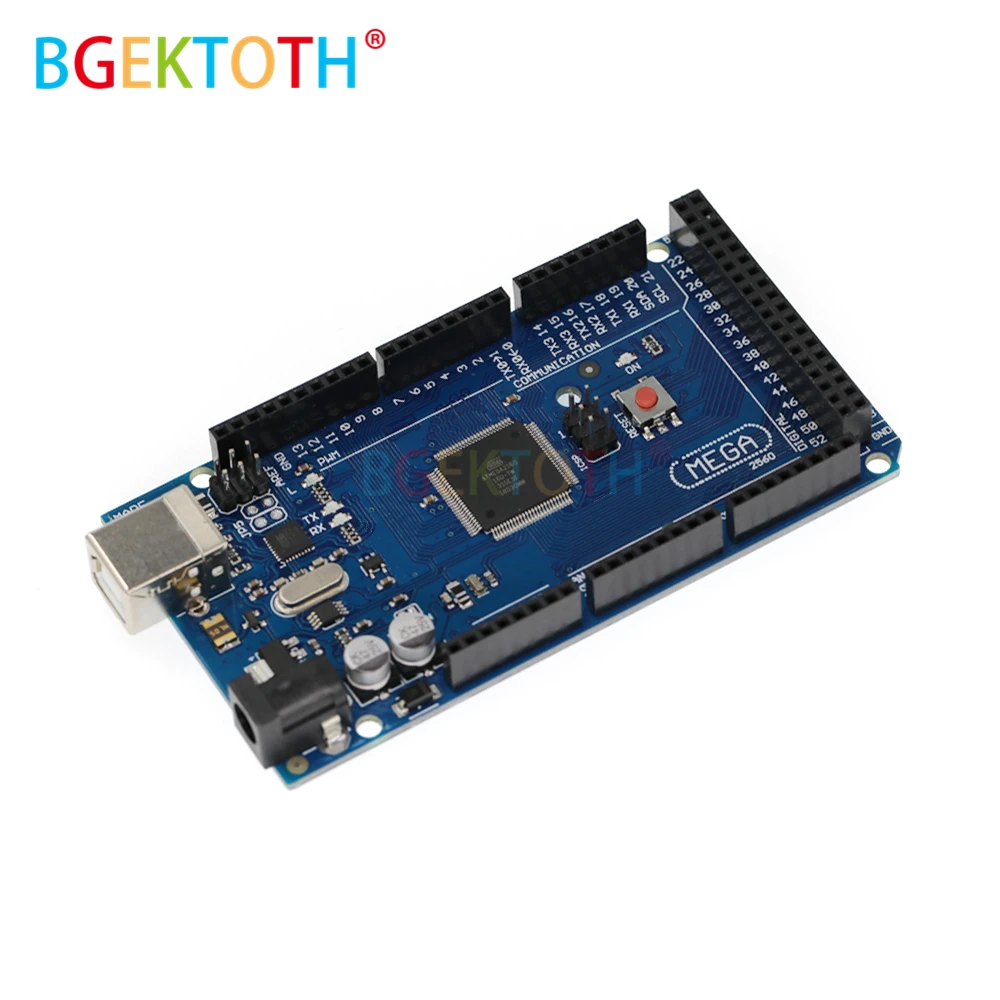 1pcs Mega 2560 R3 Mega2560 REV3 ATmega2560-16AU ATMEGA16U2-MU Board + USB Cable compatible | Инструменты