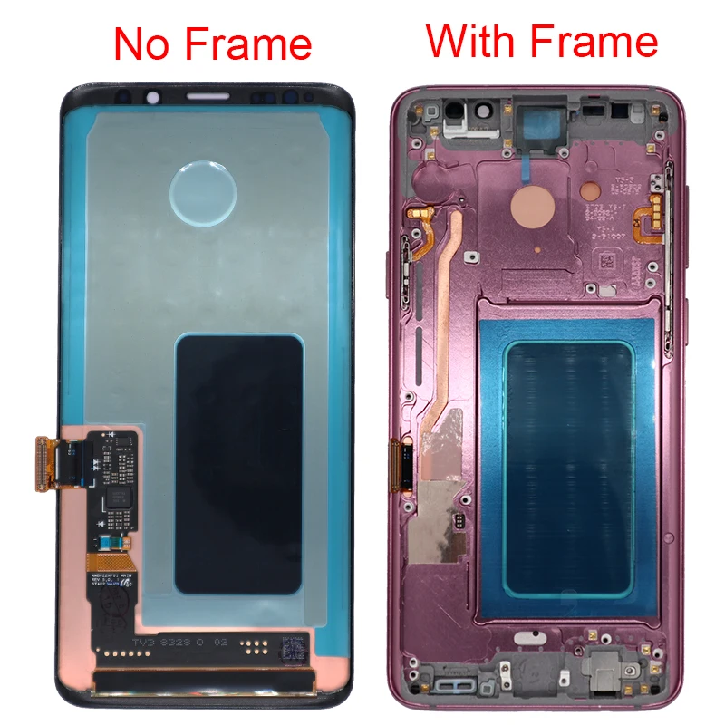 Najtaniej Oryginalny Wyświetlacz S9 Do Samsung Galaxy S9 Plus LCD Z Ramką Super AMOLED Do Samsung S9 G960F S9 Plus G965F Wyświetlacz Bez Wad