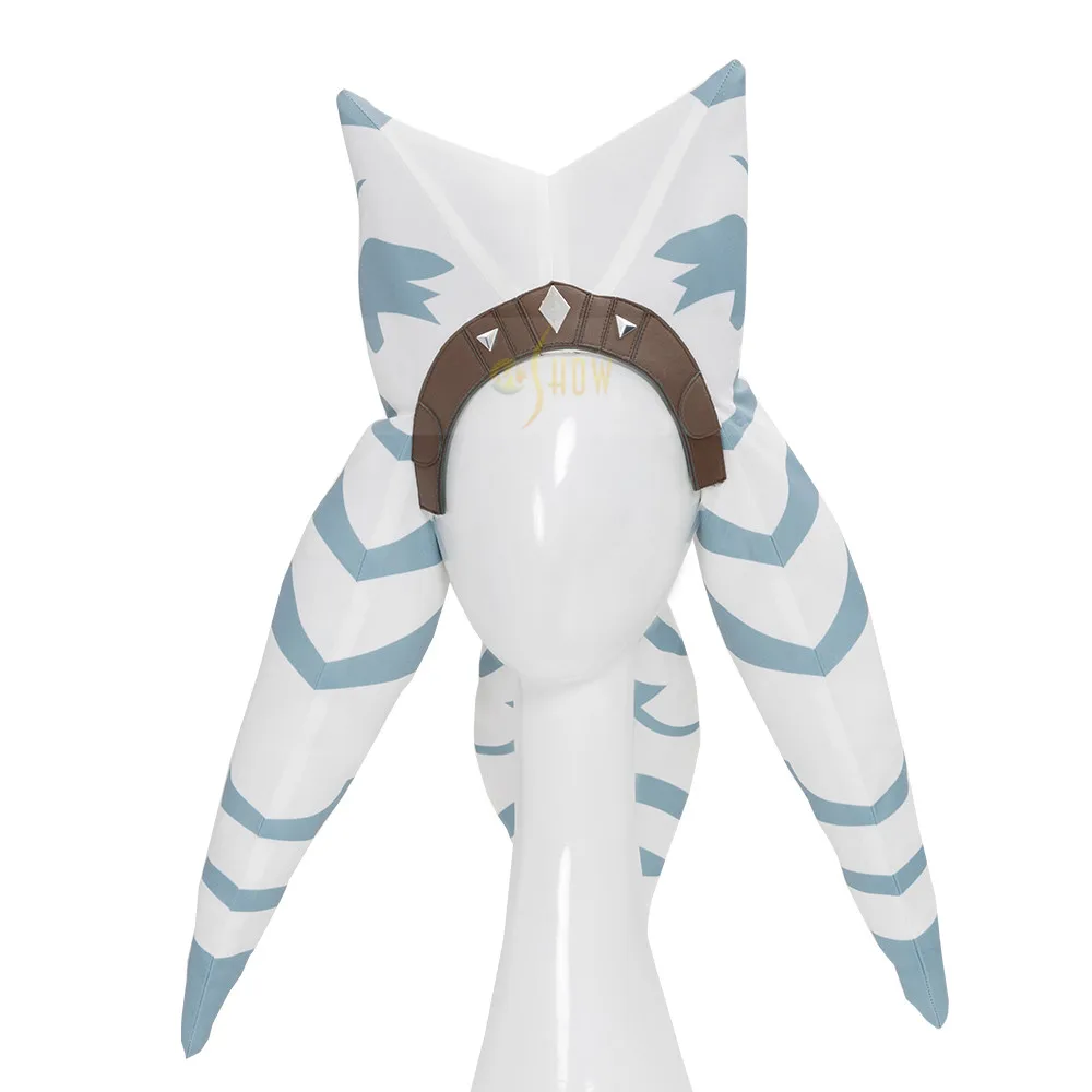 Ahsoka Tano Cosplay Costume Cloak Hat Belt Halloween Outfits for Adult Ahsoka Tano New Suit Woman's Uniforms Custom Made
