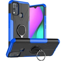 For Infinix Hot Play Case Cover Magnet Ring KickStand Heavy Duty Armor Shockproof Phone Bumper For Infinix Hot Play Case