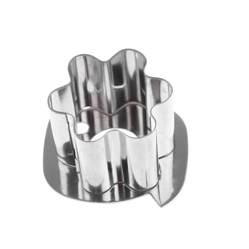 3D любовь пентаграмма цветы печенье Плунжер резак формы помадка торт штамп форма