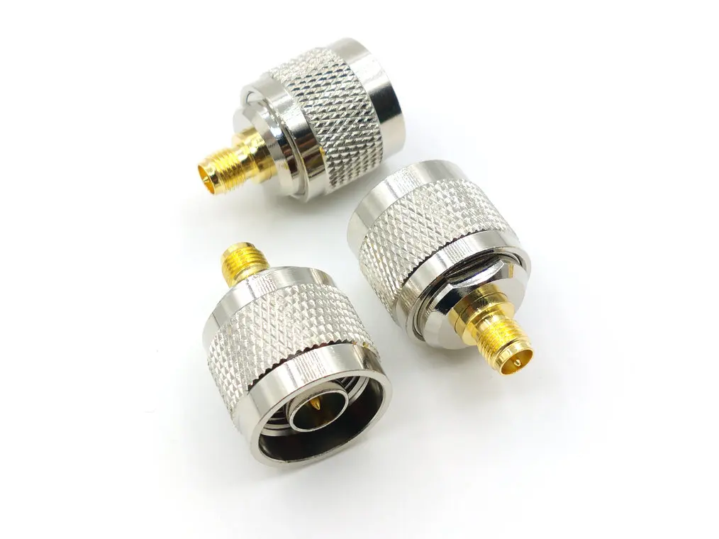 20 шт N Тип штепсельной вилки RF коаксиальный адаптер для RP SMA Гнездовой