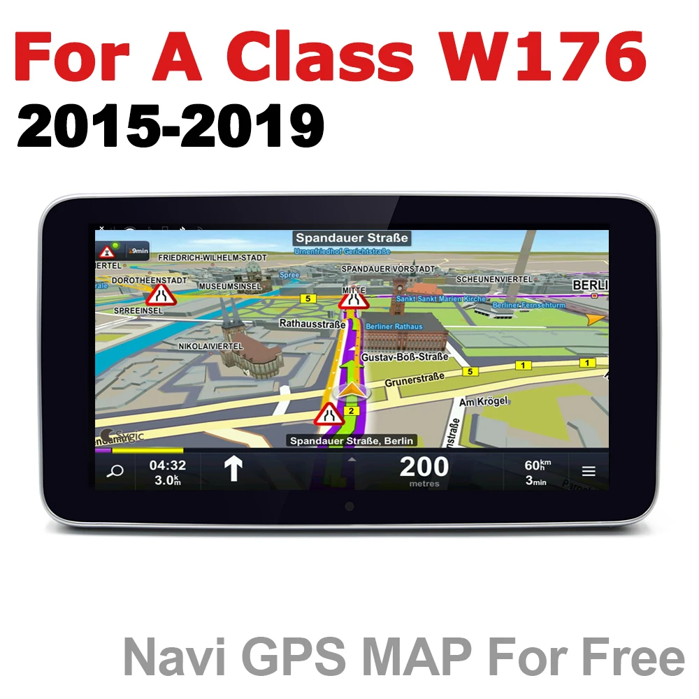 Автомобильная аудиосистема Android 7 0 up GPS навигация для Mercedes Benz A Class W176 2015 ~ 2019 NTG WiFi 3G