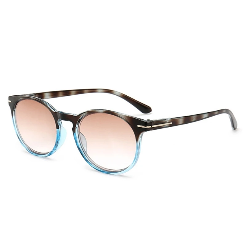 

Vintage Round Sunglasses Women Ocean Color Lens Mirror Sunglasses Female Brand Design Metal Frame Circle Glasses