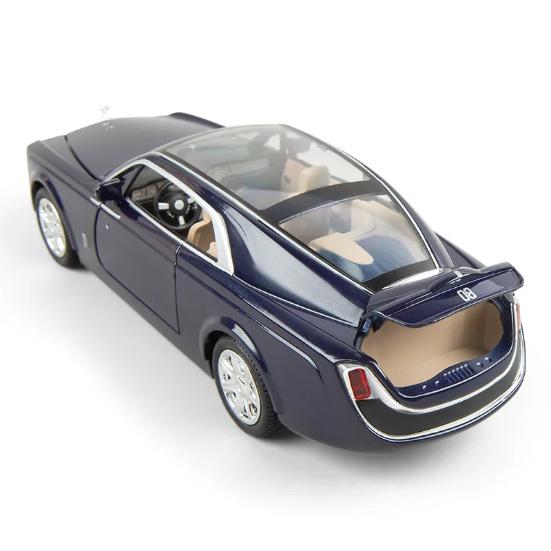 (В коробке) 1:24 моделирование Rolls Royce Huiying звук и светильник чтобы открыть дверная