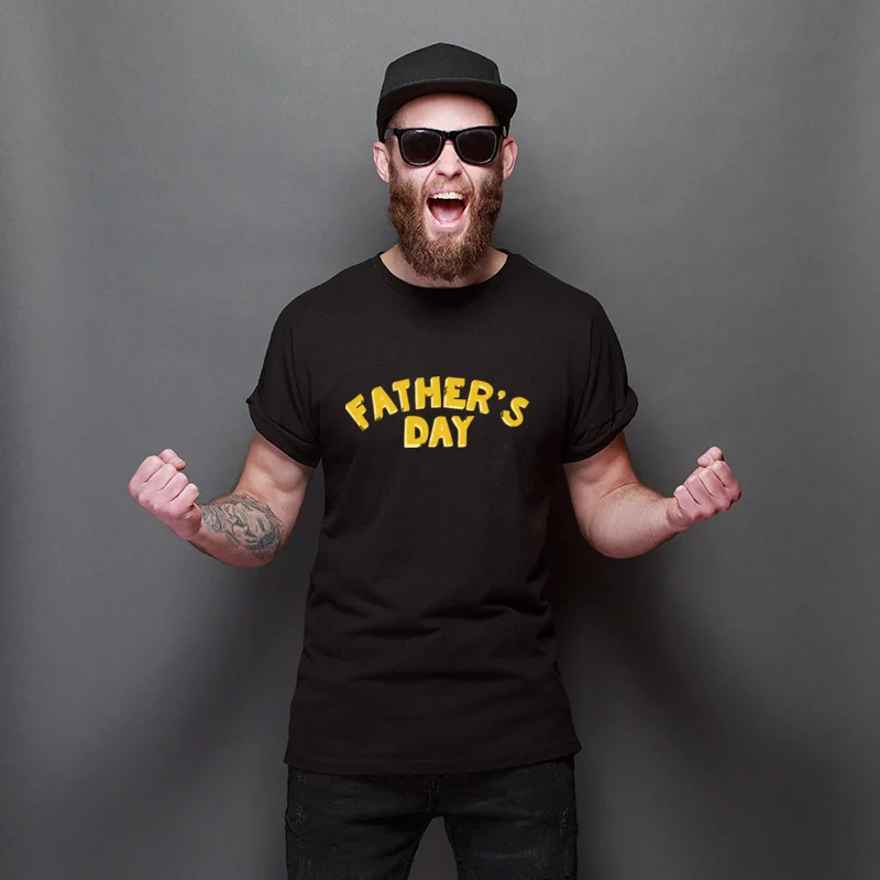 

New Arrival Fathers Day Summer Prevalent TShirts Printing Funky Tees Cool Fashionable Tops Tees For Unisex