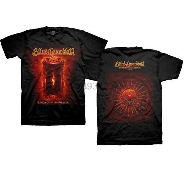 BLIND GUARDIAN Beyond The Red Mirror футболка S M L XL 2XL Новый Официальный бренд|Мужские футболки| |