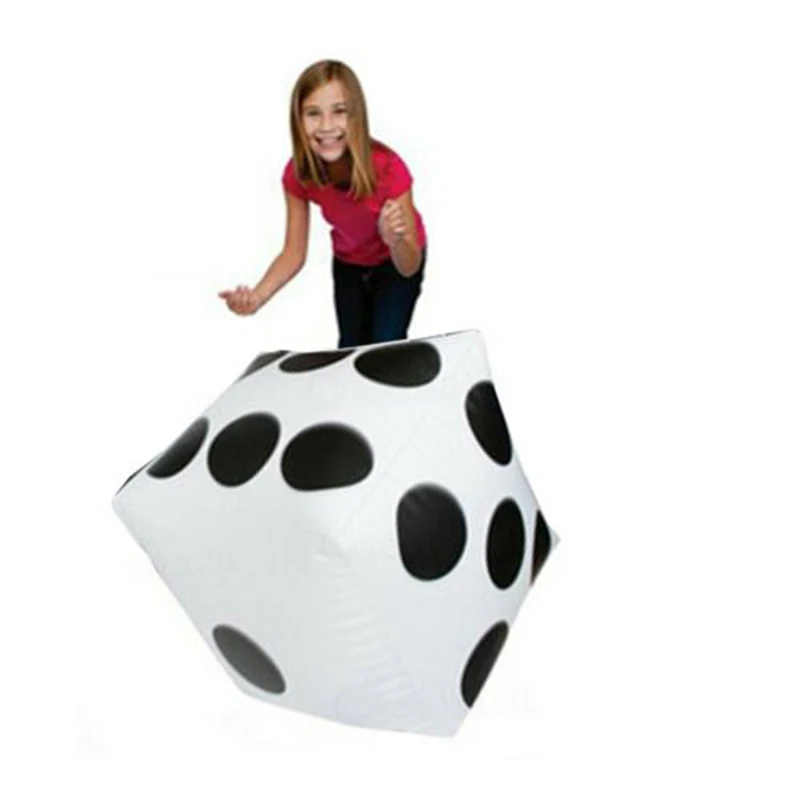 Новинка квадратные гигантские надувные игральные кости из ПВХ для пляжа
