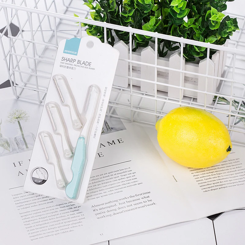 

Foldable Eyebrow Trimmer Macro Net Cutter Head Portable Safety Eyebrow Trimmer Eyebrow Trimming Tool (buy One Get Two Free)