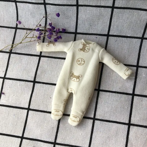 3 only clothes Ob11 Кукла Одежда Подтяжки Брюки 1/12 BJD Кукла одежда красивый узел свинья вельветовые брюки мини Obitsu 11 кукла аксессуары - Цвет: 3 only clothes