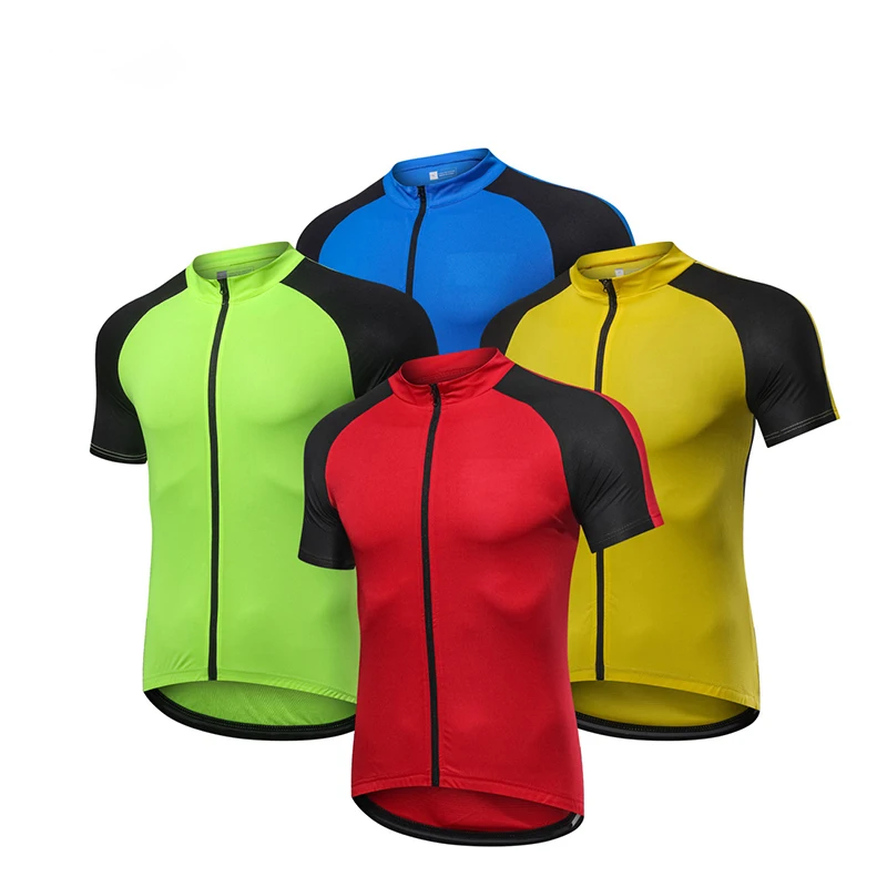 

Cycling Team Bike Clothing Bike Men Quick-drying Light Breathable Short Sleeves Bike Jersey wear MTB Riding Shirt Jersey