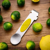 fruit grater citrus zester lemon peeler citrus peeler bar tool for orange kitchen accessories 3 in 1