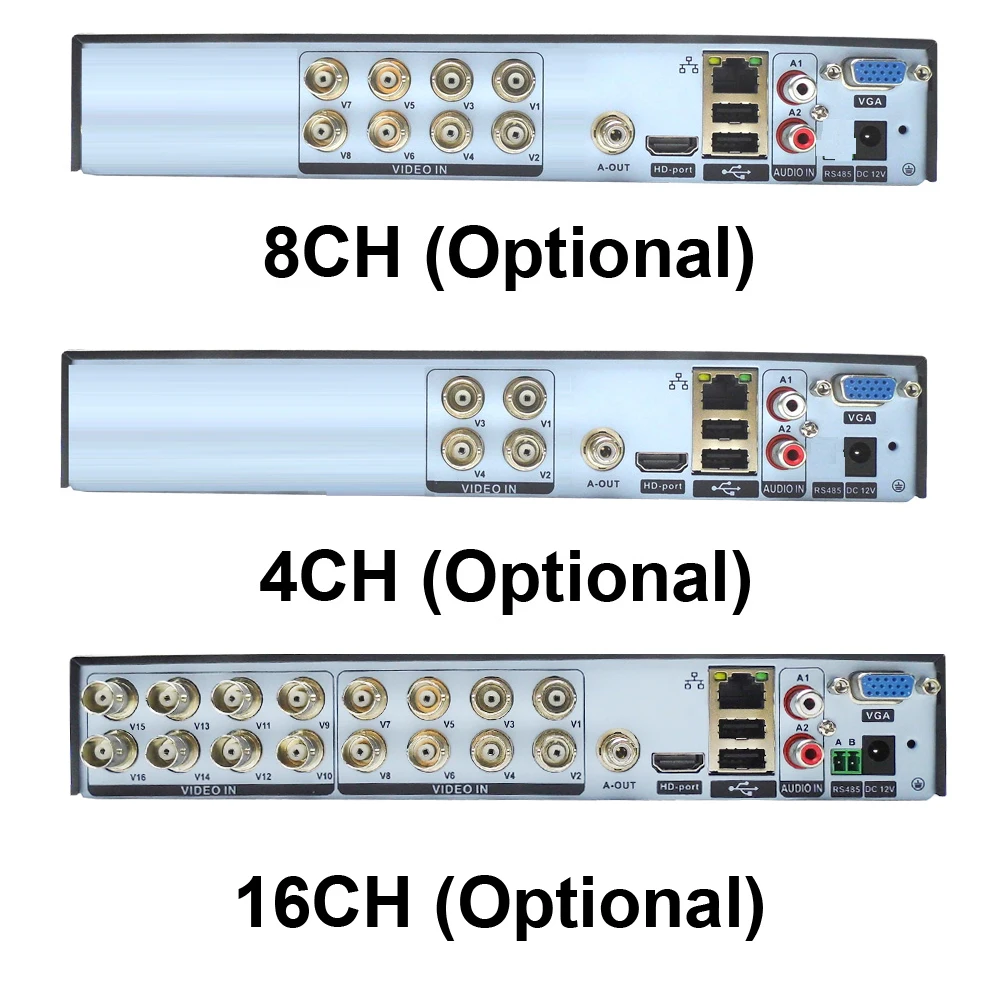 5 м AHD Гибридный DVR 4CH 8CH 16CH 5MP 4MP 1080N 720P видео наблюдение безопасности CCTV рекордер HD