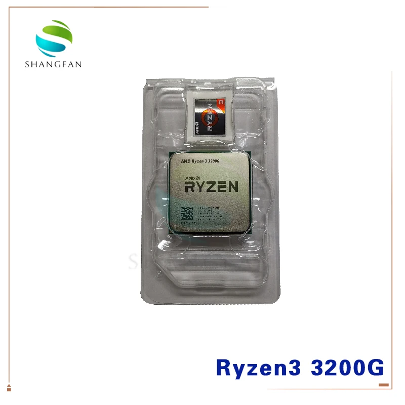 Новый процессор AMD Ryzen 3 3200G R3 6 ГГц четырехъядерный четырехпоточный 65 Вт L3 = 4M