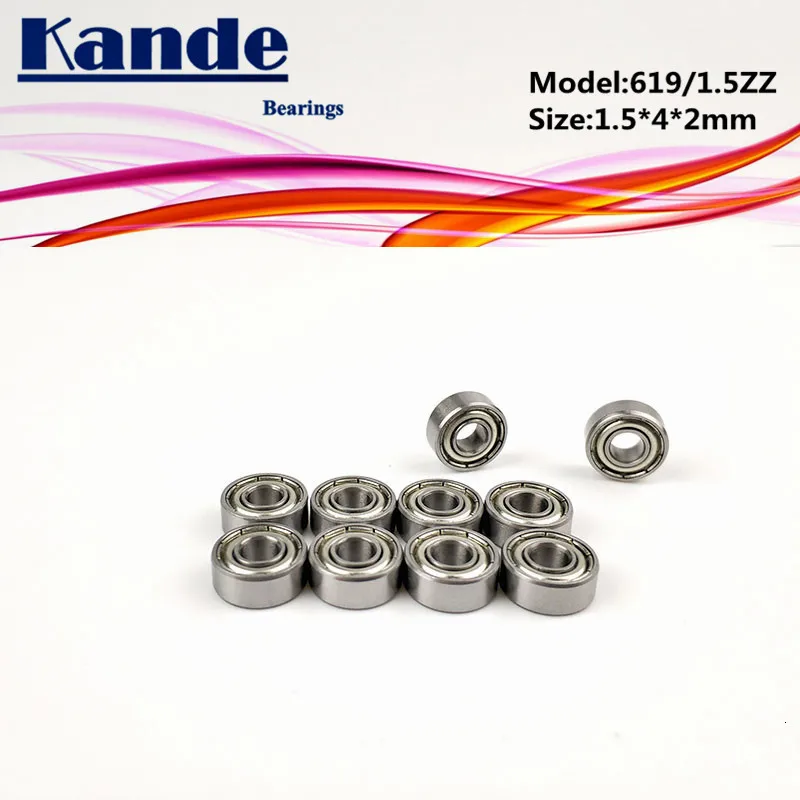 10 шт. 681XZZ 619/1. 5ZZ 681X ZZ миниатюрных подшипников шаровой подшипник 1,5x4x2 681X