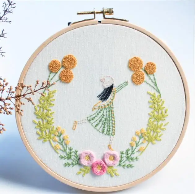 Вышивка для Девушки мечты Европейский комплект вышивки простой трехмерный Набор