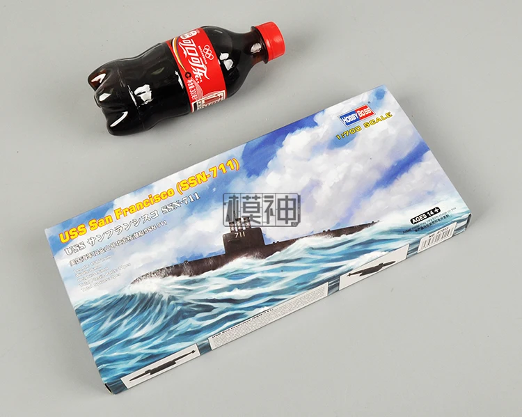 Подводная лодка Лос Анджелес класс USS Сан Франциско (SSN 711) пластиковая Сборная