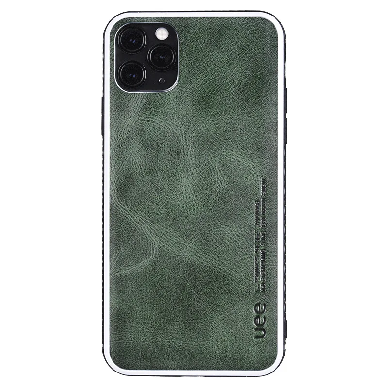 

Suitable for Iphone12 Phone Case Iphone12pro Max Retro First Layer Cattlehide Protective Case
