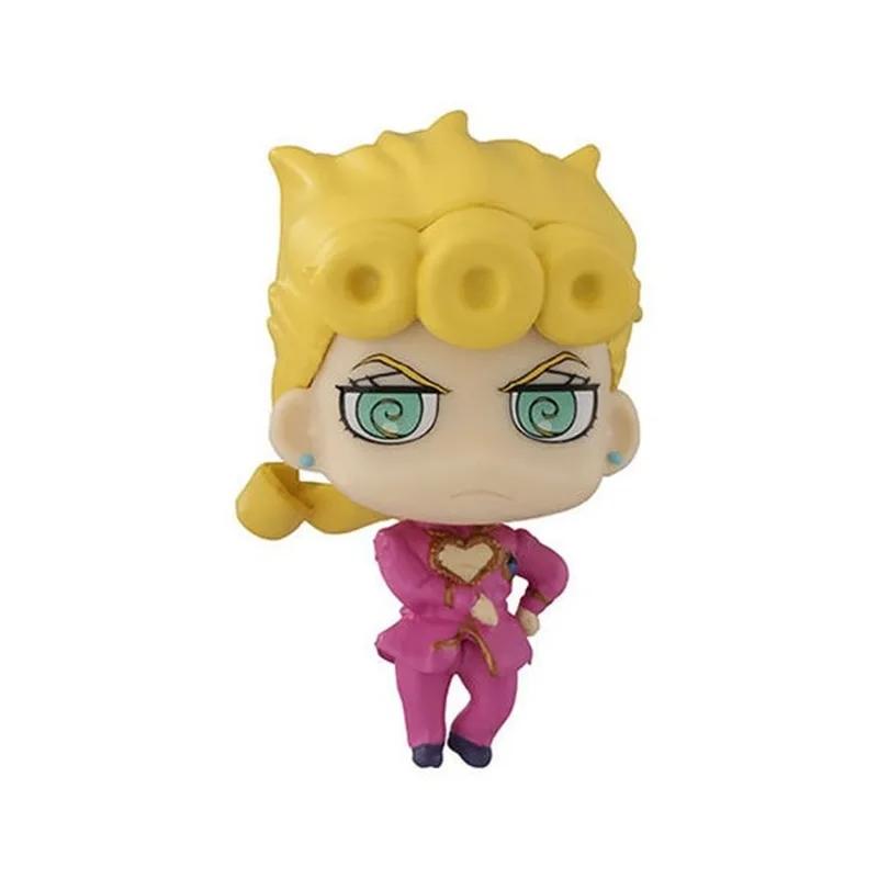 

4.5cm Q JoJo's Bizarre Adventure Golden Wind Figurine Mosquito Coil Eyes Anime Action Figure PVC Collection Model Toys Figures