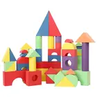 50 шт. Детские Большие пенопластовые блоки Большие Детские Игры развивающие игрушки Мягкий конструктор для детей Подарки