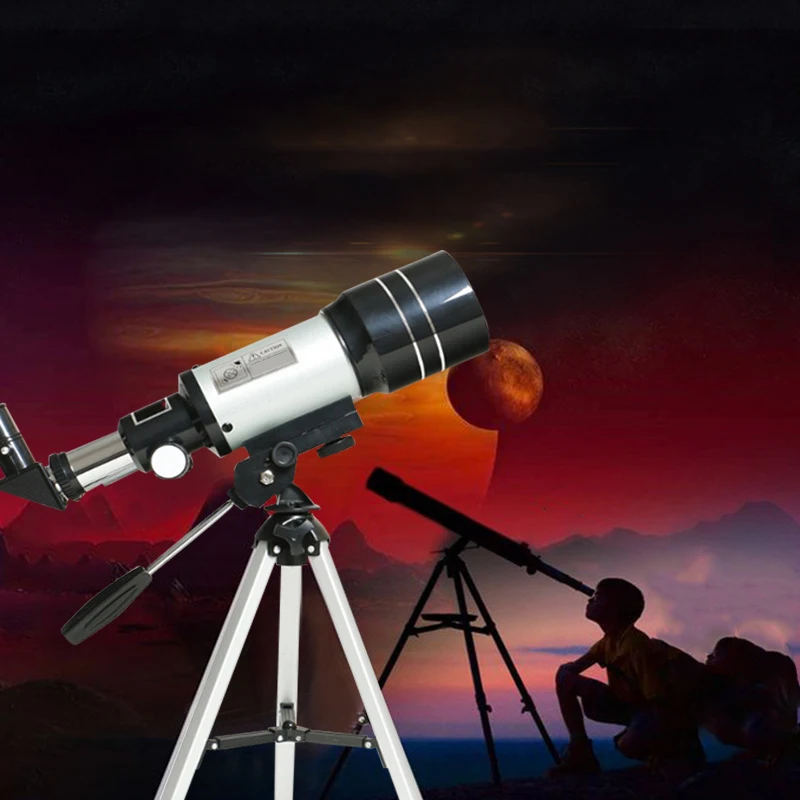 Оптический инструмент одноцилиндровый высокомощный астрономический телескоп