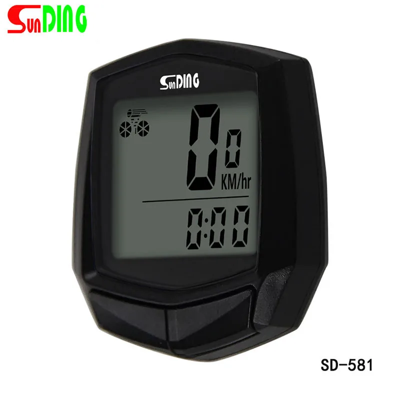 SUNDING SD 581A велосипед проводной компьютер спидометр одометр велосипедный